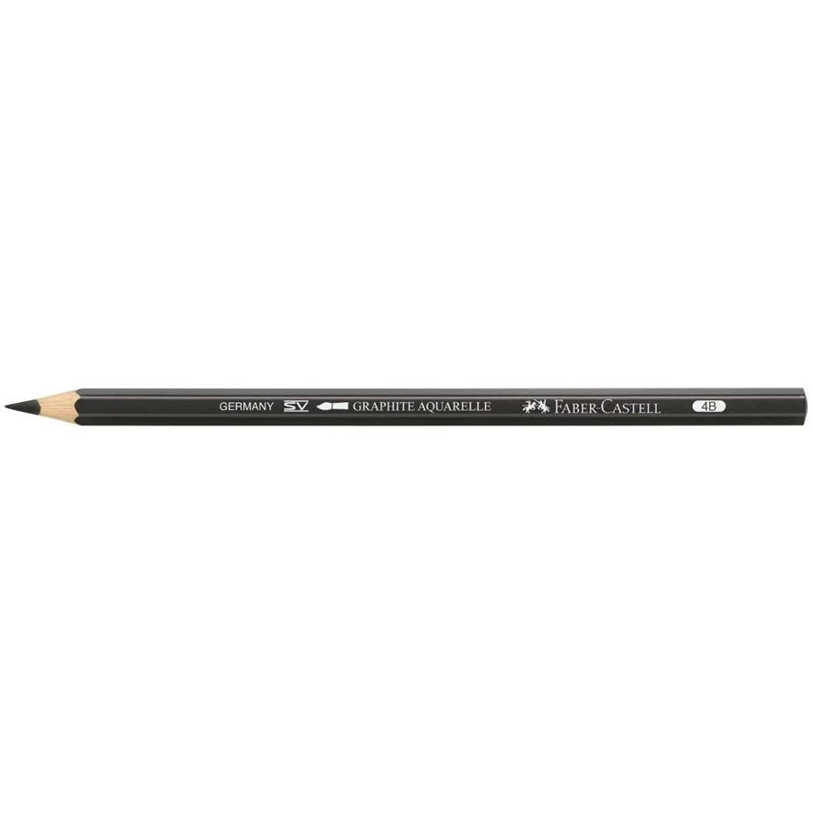 CRAYONS GRAPHITES AQUARELLE   4B  - FABER CASTELL - Vue 3
