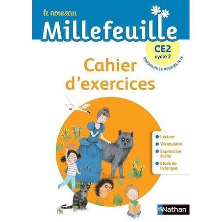 Le nouveau Millefeuille CE2 - cahier d'activités - Programmes modifiés 2018 - éd 2023