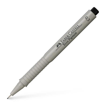 ECCO PIGMENT 0,3  MM NOIR - FABER CASTELL