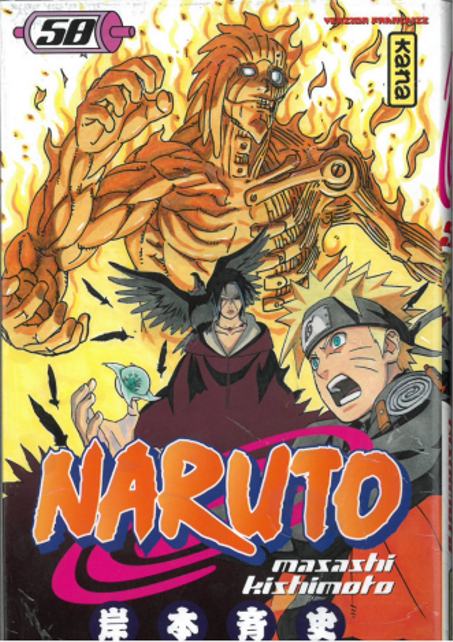 MANGA NARUTO N° 58