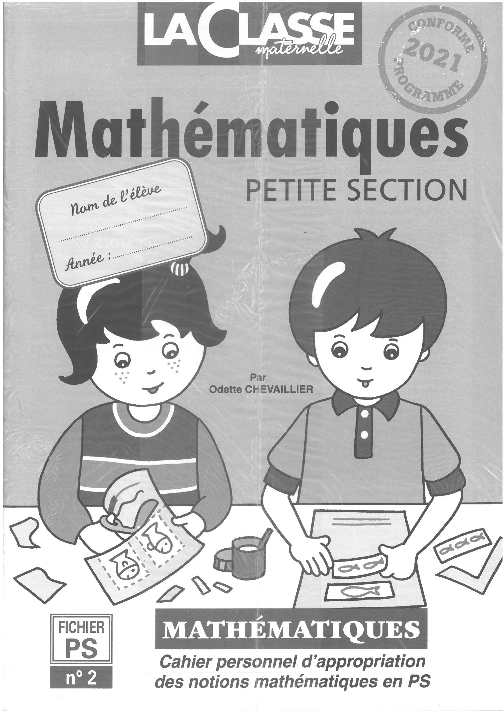 LA CLASSE MATERNELLE Mathématiques PS (Pack Fichiers 1 et 2) - Vue 3