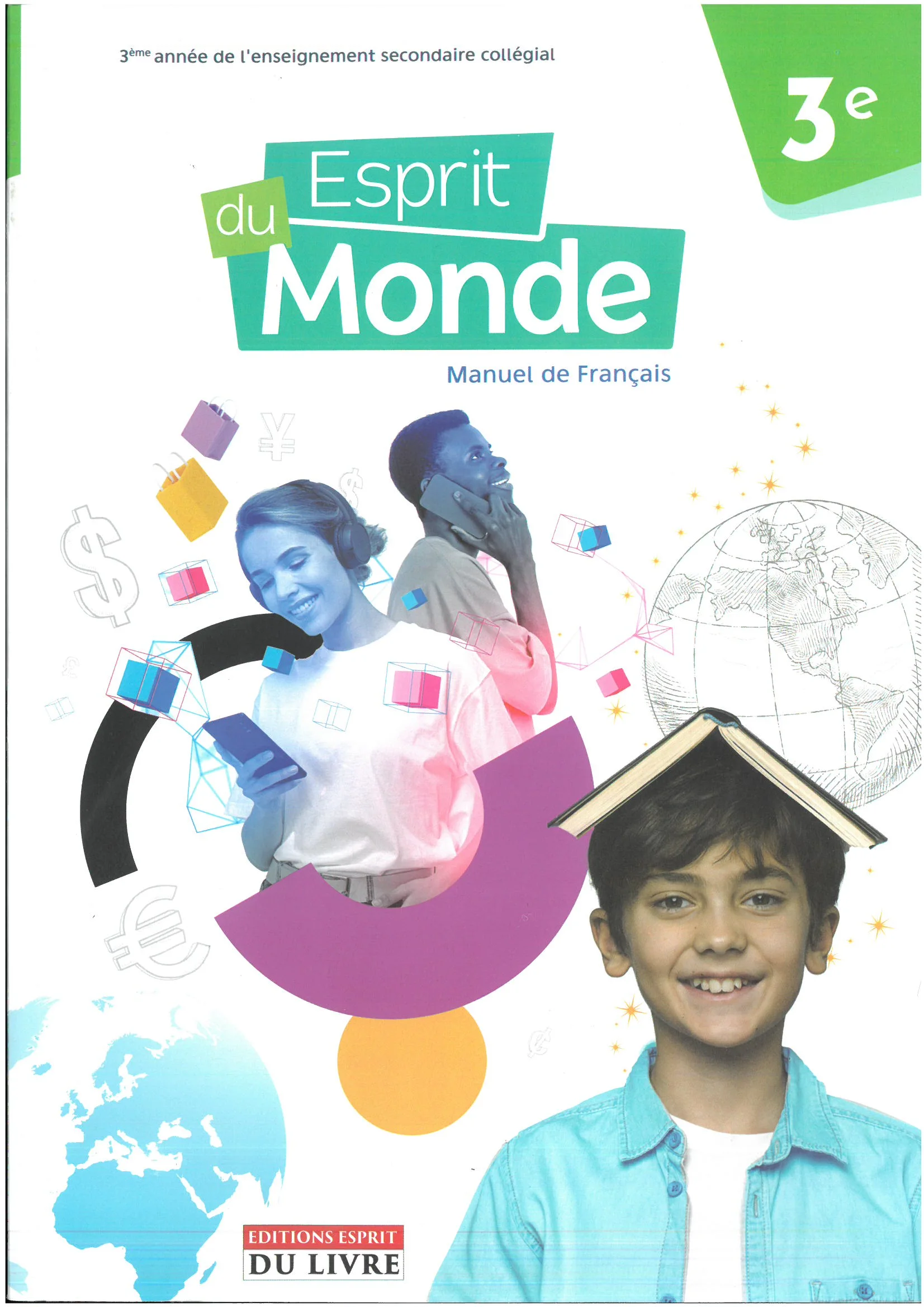 ESPRIT DU MONDE  MANUEL DE L'ELEVE  EDITION 3 AC - Vue 2