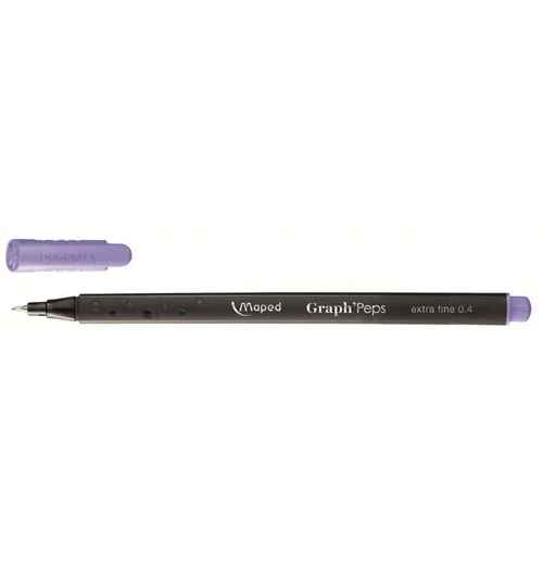 FEUTRE FIN GRAPH PEPS MARSHMALLOW BOITE  -  MAPED - Vue 2