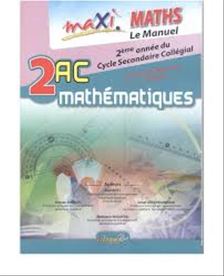 MAXI MATHS MANUEL 2 AC