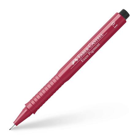 ECCO PIGMENT 0.1 MM ROUGE   - FABER CASTELL