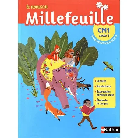 Le nouveau Millefeuille CM1 Manuel - éd 2019