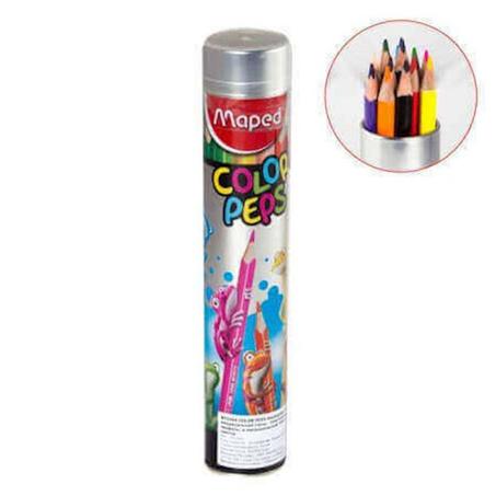 CRAYONS COLOR'PEPS X12 TUBE METAL - MAPED