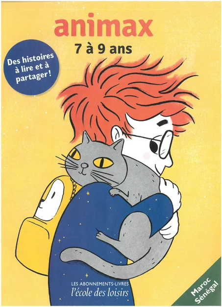 abonnement « ANIMAX » 2025-2026 de l’École des loisirs (8 romans et albums) avant septembre 2025
