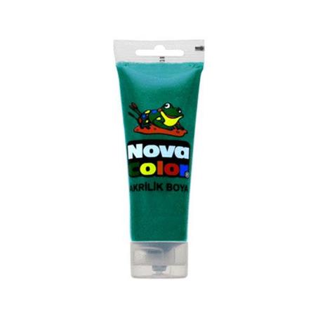 Peinture acrylique 75ml Vert NOVACOLOR Réf : NC-258