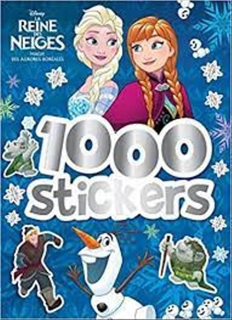 REINE DES NEIGES - 1000 Stickers