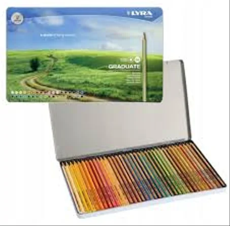 Boîte Métal de 36 Crayons Graduate