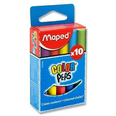 CRAIES COULEURS X10 BOITE - MAPED - Vue 3