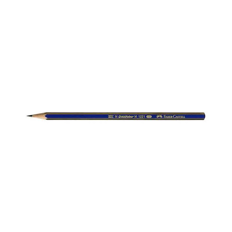 CRAYON  FABER CASTELL HB GOLDFABER 1221 - Vue 3