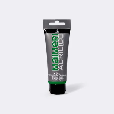 MAIMERI 356 ACRILIQUE VERT EMERAUDE 200 ML MADE IN ITALY