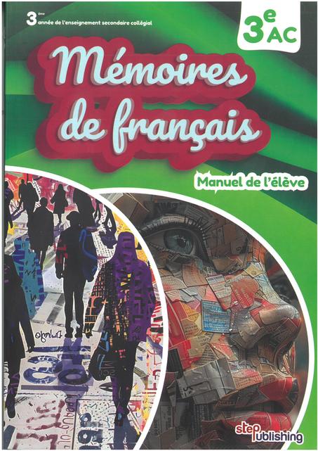 MEMOIRES DE FRANCAIS 3AC