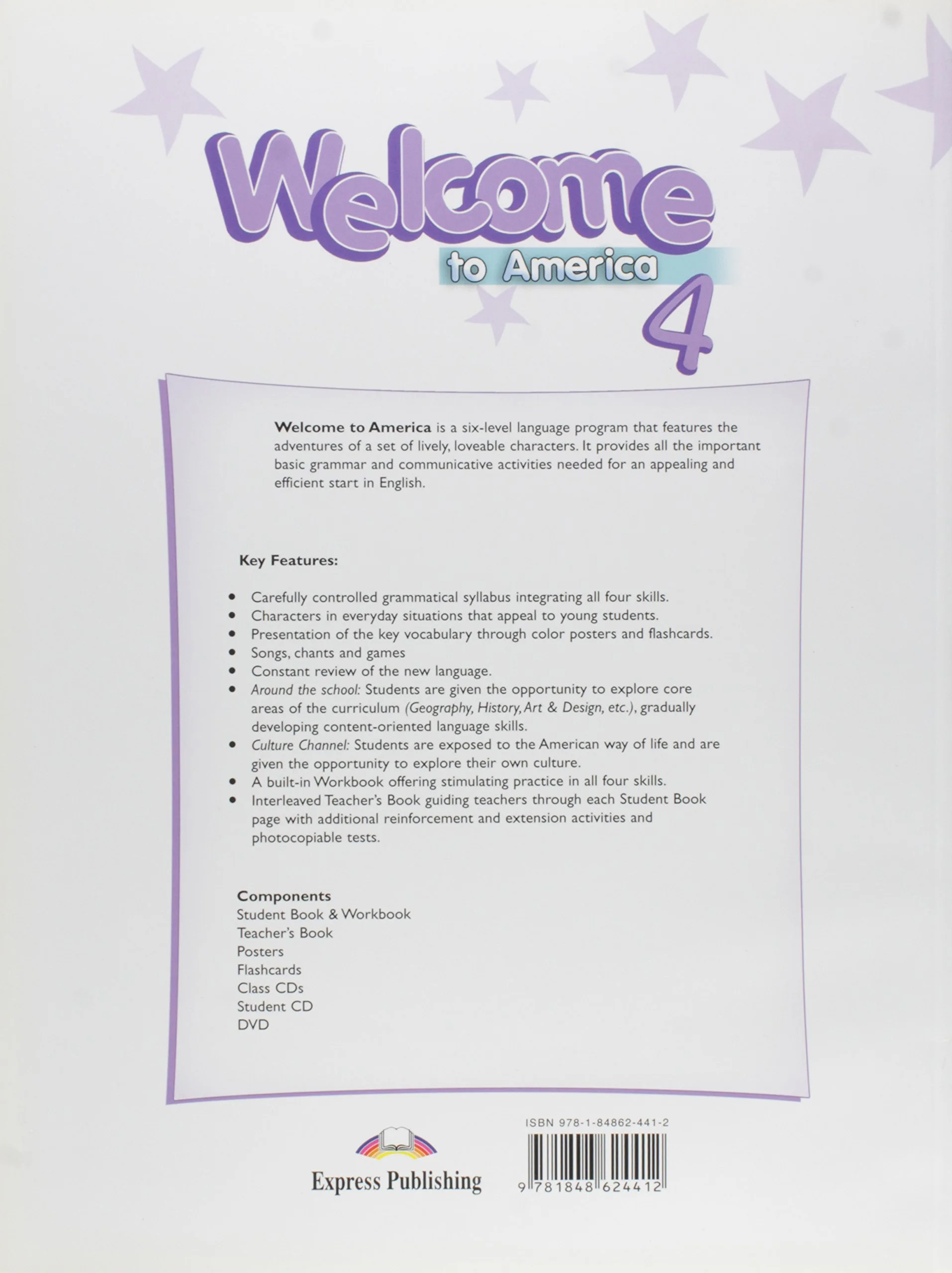 Welcome to America 4 Student's Book & Workbook - Vue 3