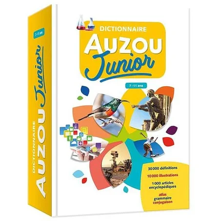 Dictionnaire Auzou Junior - 2023 + Un Supplément Maroc