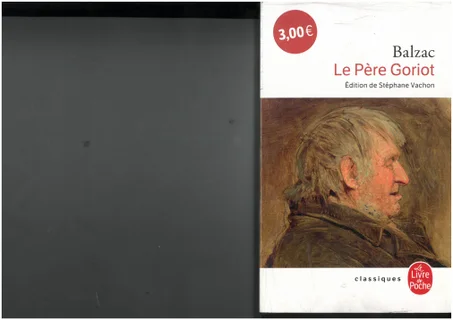 BALZAC LE Pére Goriot