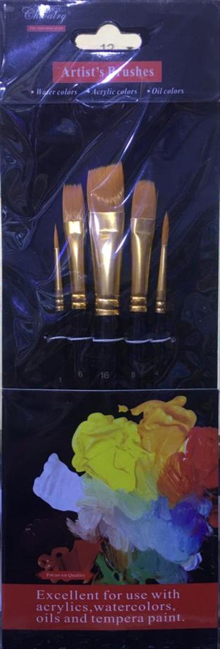 5 PINCEAU NOIR ARTIST BRUSH