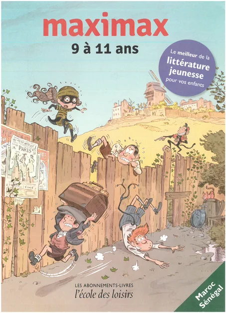 abonnement « MAXIMAX » 2025-2026 de l’École des loisirs (8 romans et albums)