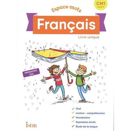 Français CM1 Espace-mots - Livre unique