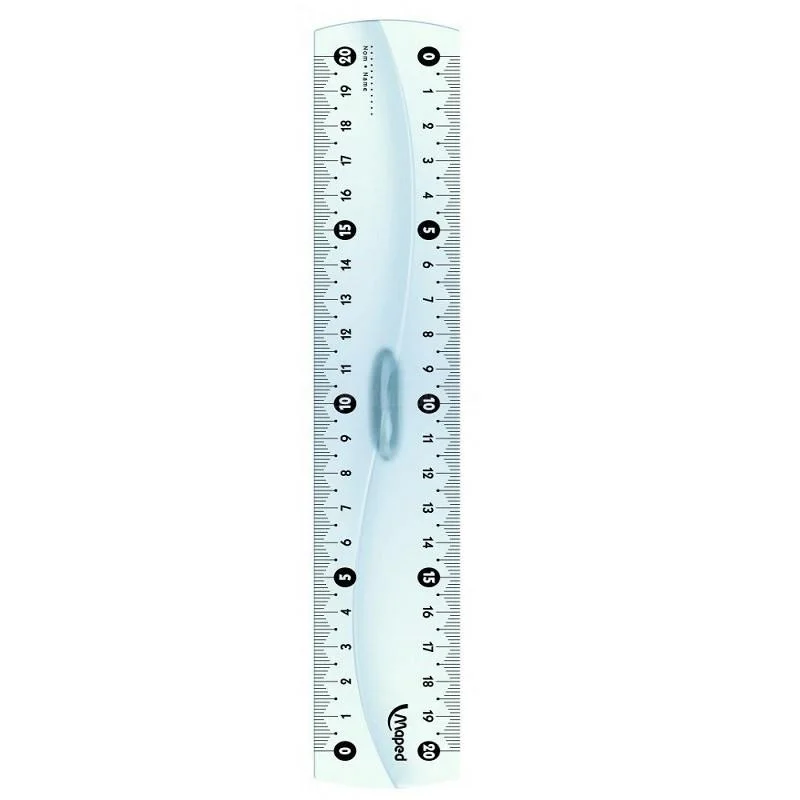 REGLE DOUBLE DECIMETRE ESSENTIALS SACHET - MAPED - Vue 3