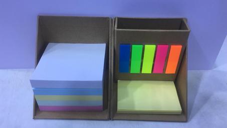 SUPPORT DE RANGEMENT MULTIFONCTION + POST-IT