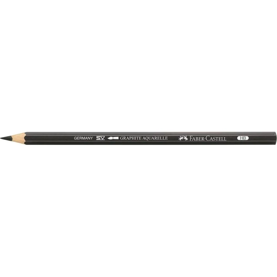 CRAYONS GRAPHITES AQUARELLE  HB  - FABER CASTELL - Vue 3