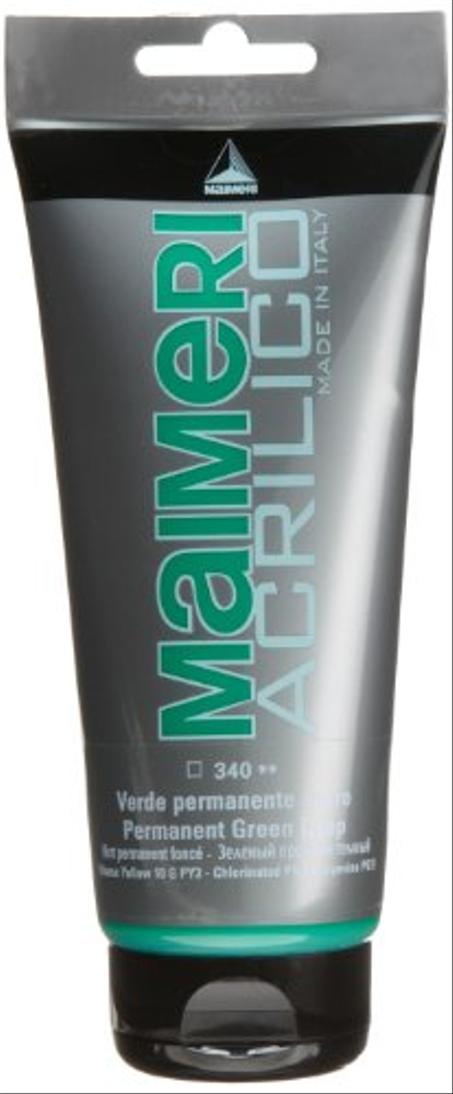 MAIMERI 340 ACRILIQUEVERT PERMANENTE FONCE 200 ML MADE IN ITALY