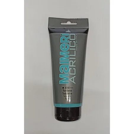 MAIMERI 430 ACRILIQUE  TURQUOISE 200 ML MADE IN ITALY