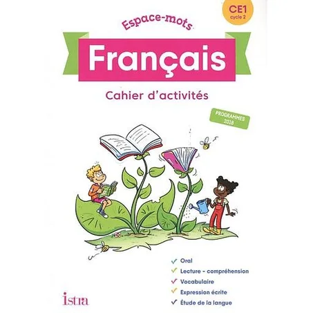 Français CE1 Espace-mots - Cahier d'activités