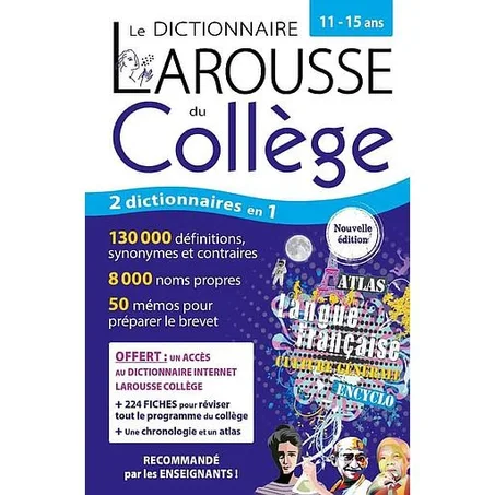 Le Dictionnaire Larousse du Collège - 2024