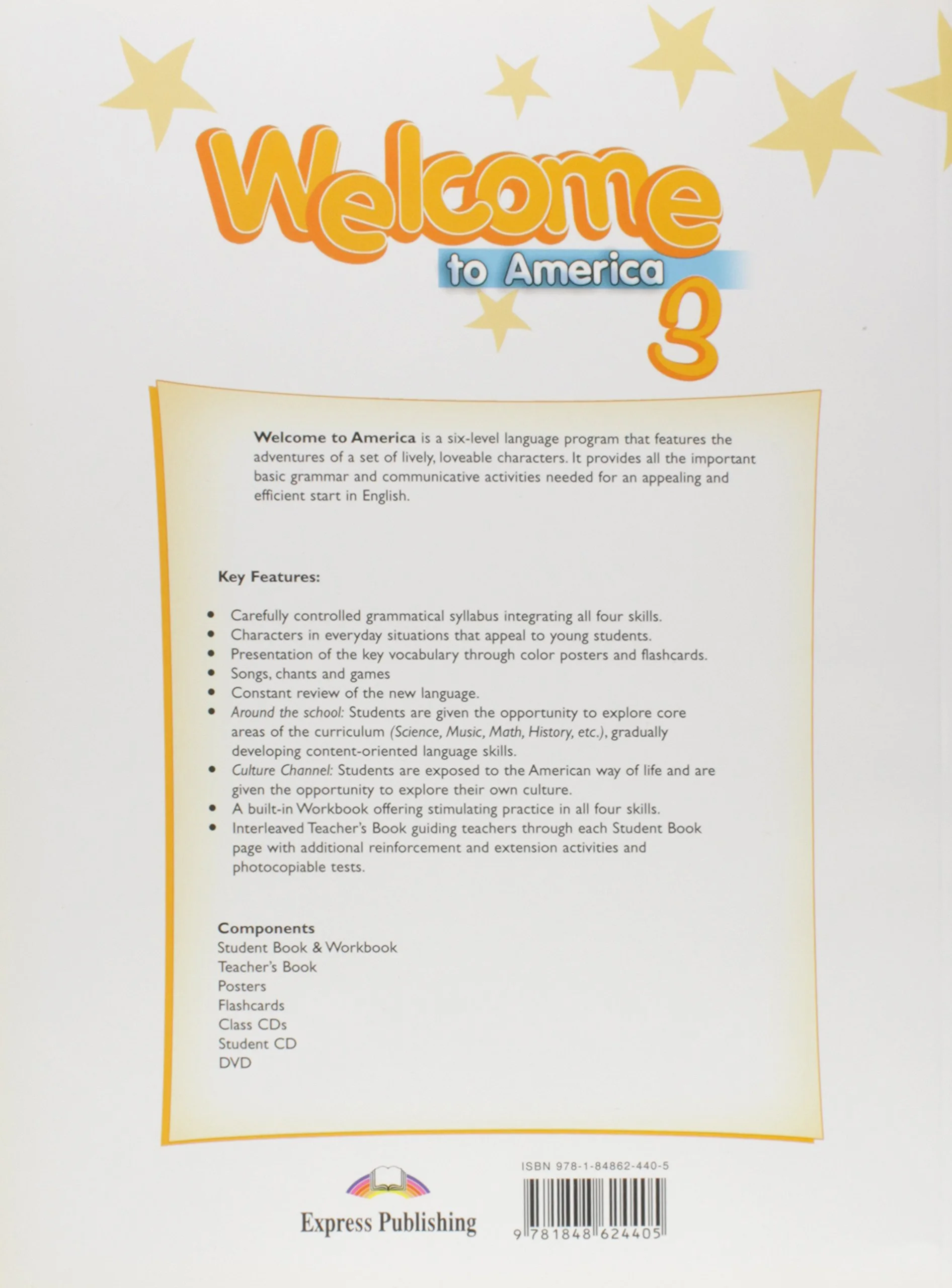 Welcome to America 3 Student's Book Workbook - Vue 3