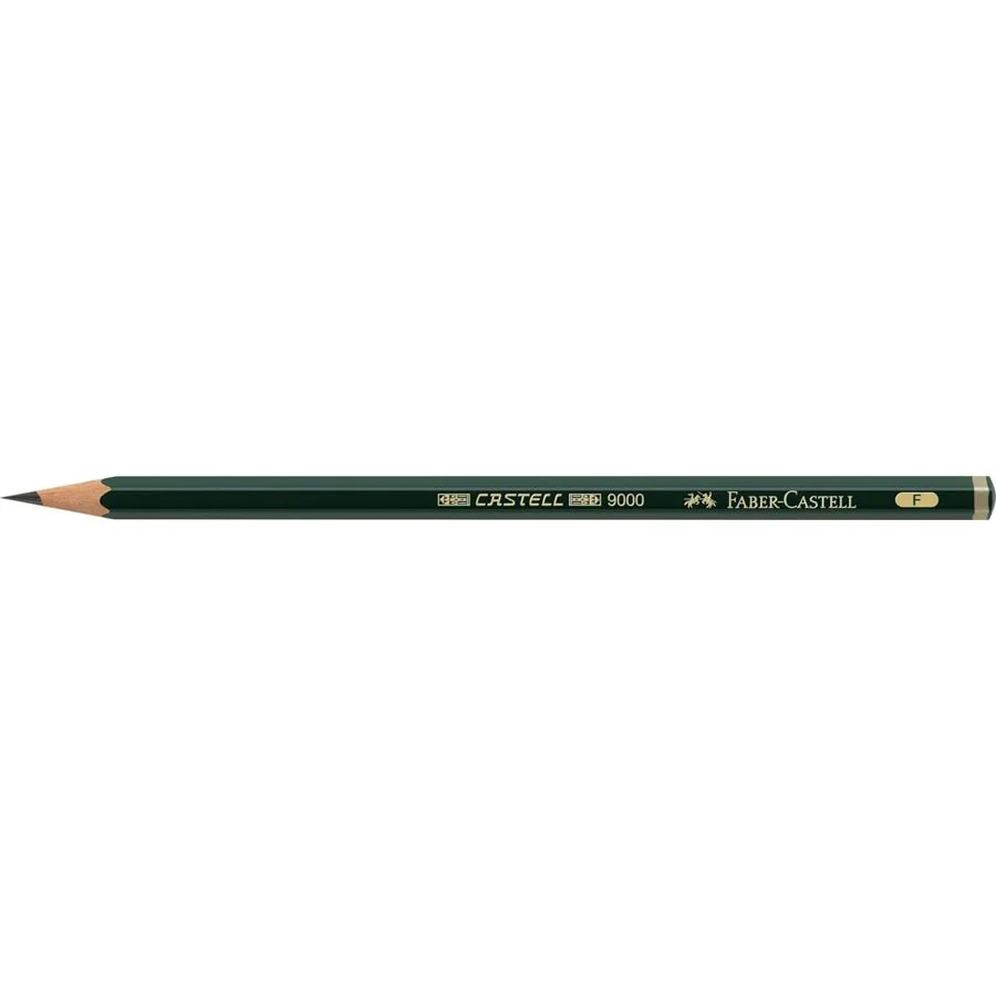 CRAYONS GRAPHITES D'ART 9000 F   - FABER CASTELL - Vue 3