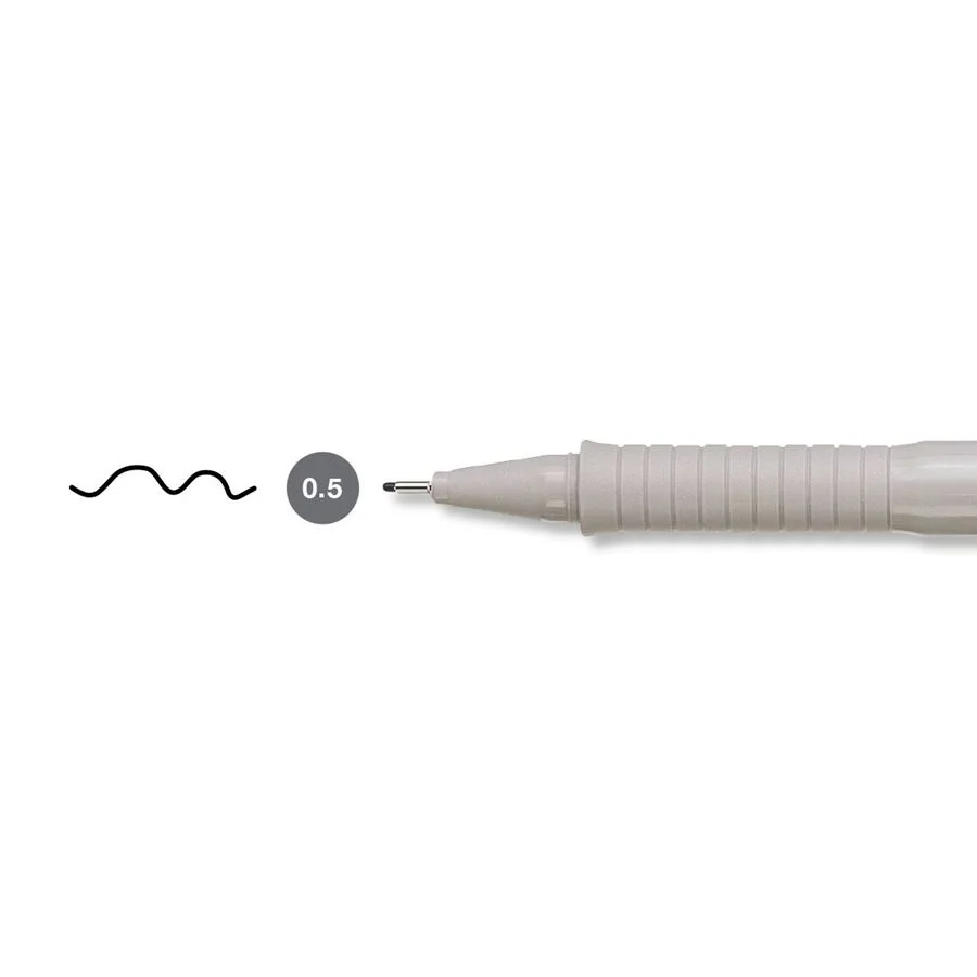 ECCO PIGMENT 0,5 MM NOIR -   FABER CASTELL - Vue 3