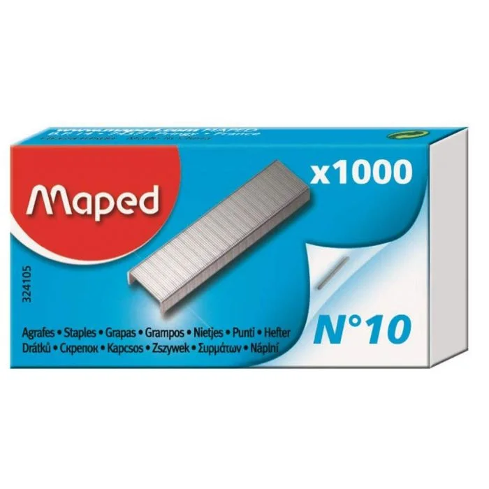 AGRAFES N°10 X1000 FOURREAU - MAPED - Vue 3