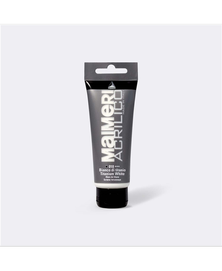 MAIMERI 018 ACRILIQUE BLANC DE TITANE 200 ML MADE IN ITALY