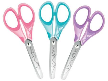 CISEAUX ESSENTIALS  PASTELS 13CM  - MAPED