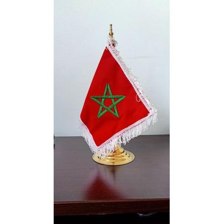 DRAPEAU MAROCAIN DE BUREAU