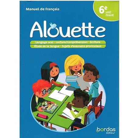 Alouette Français 6e 2023 - Manuel de l'élève - N.Couv