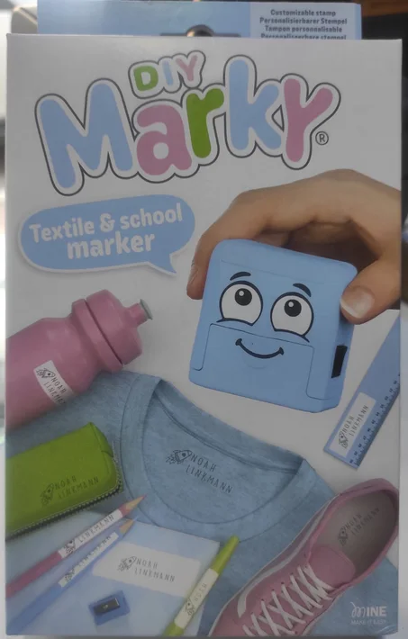 Tampon de Marquage Personnalisé COLOP MY MARKY – Pour vêtements, fournitures et objets d’enfants