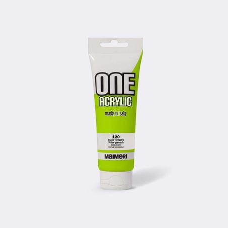 MAIMERI 120 ONE ACRYLIQUE JAUNE VERDATRE 120 ML