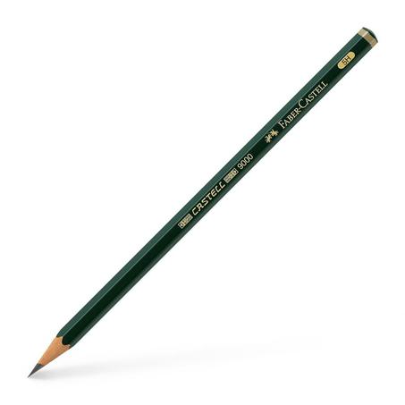 CRAYONS GRAPHITES D'ART 9000  5H   - FABER CASTELL