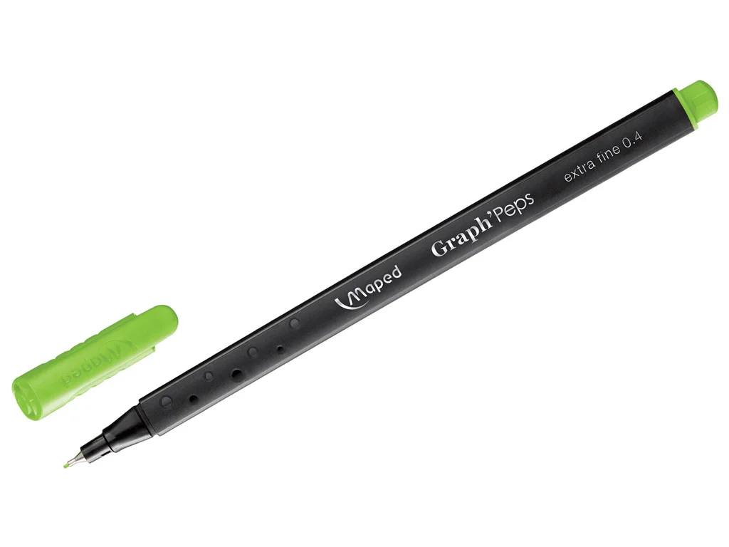 FEUTRE FIN GRAPH PEPS GREEN GOLF BOITE - MAPED - Vue 2