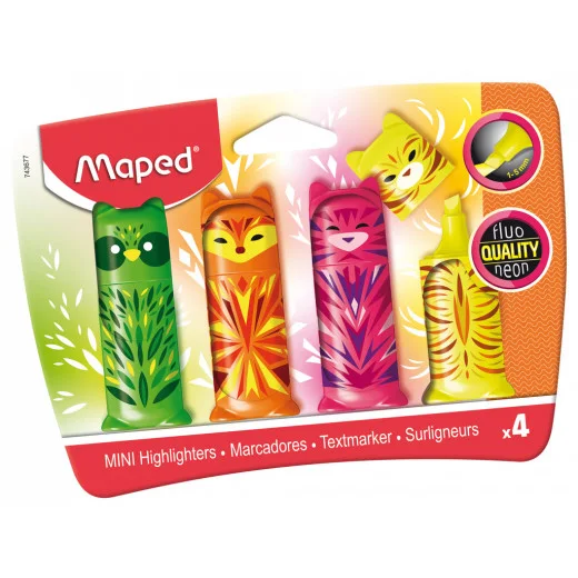 SURLIGNEUR MINI FRIENDS EN BLISTRE MAPED - Vue 3