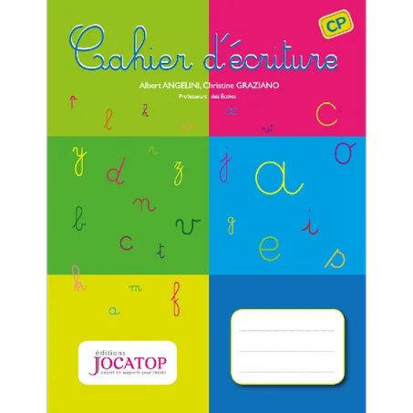 Cahier d'écriture CP. Edition JOCATОР