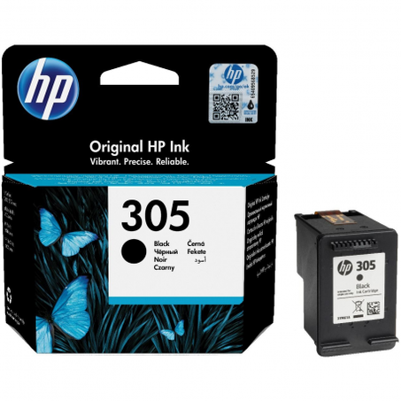 HP Cartouche jet d'encre 305 noir 3YM61AE