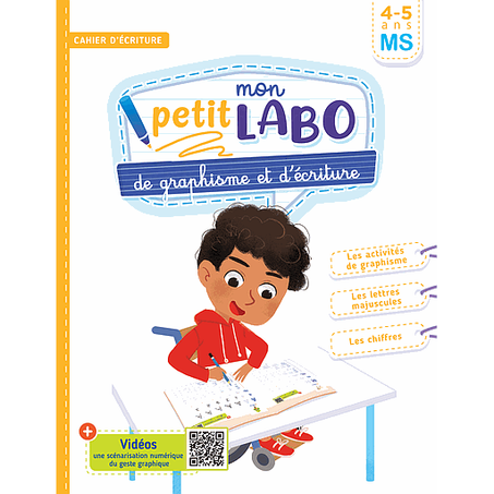 Mon Petit Labo de graphisme et d'écriture 4/5 - Cahier D'écriture