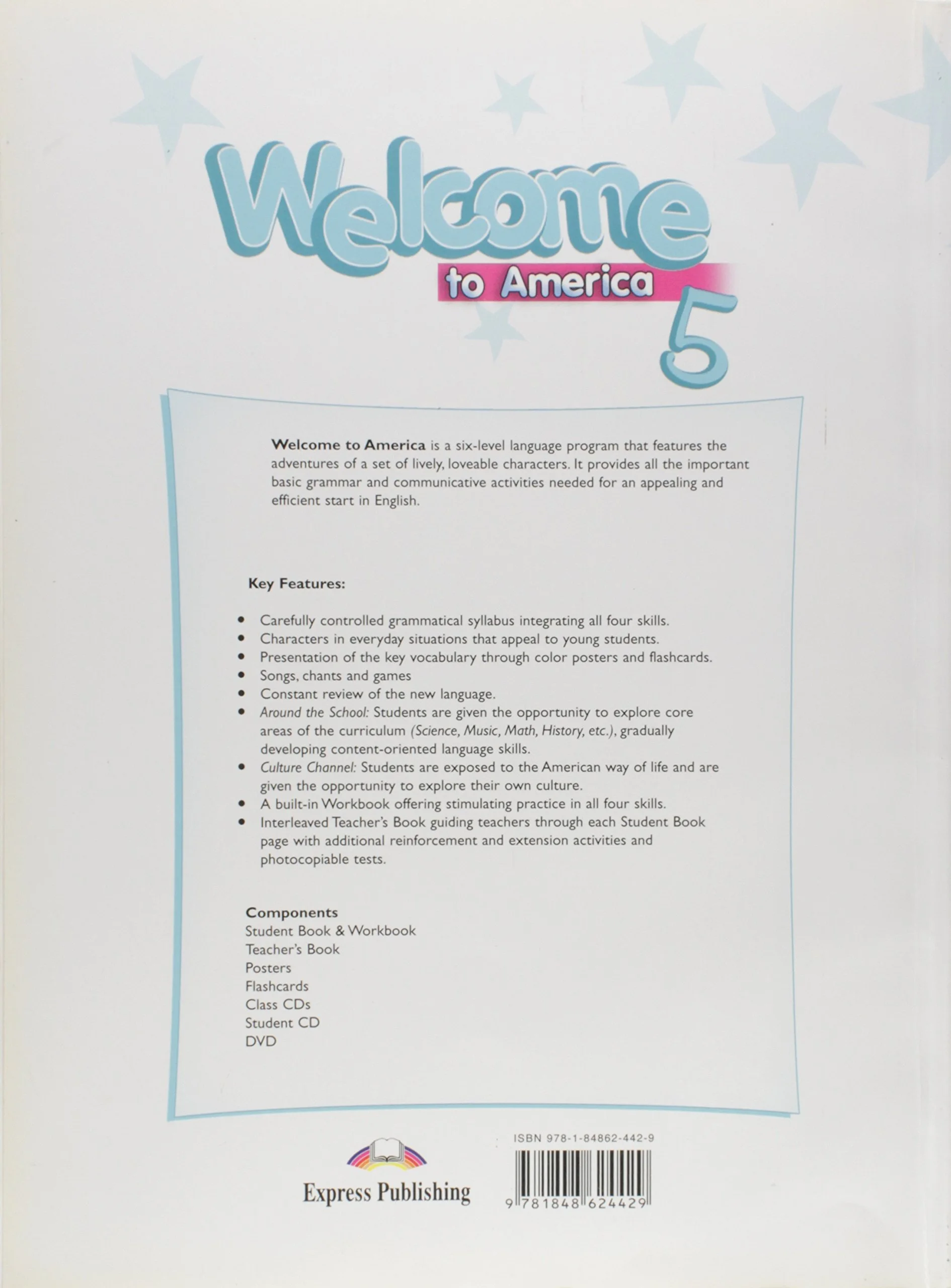 Welcome to America 5 Student's Book & Workbook - Vue 3