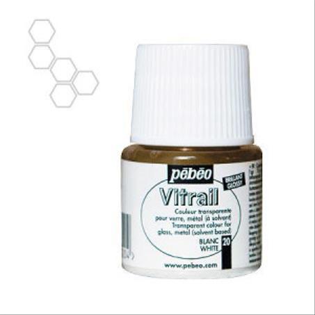 VITRAIL 20 PEBEO BLANC 45ML